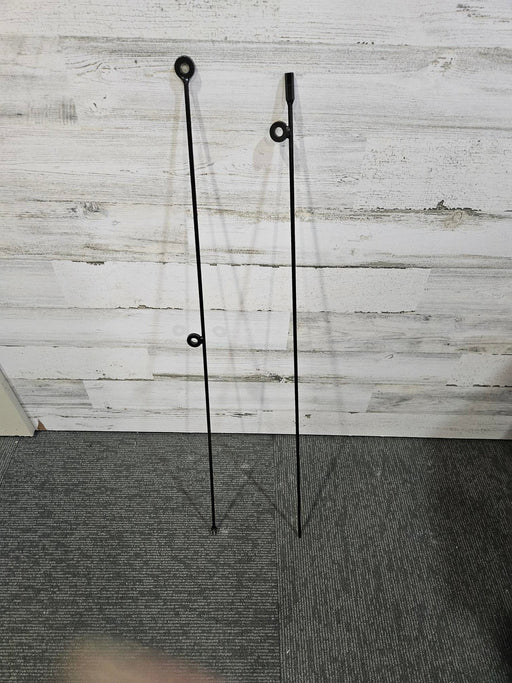 4' or 5.5' Metal Rod Clips & Hooks Lights for Christmas