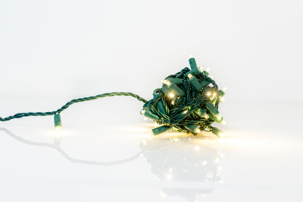 LED 5MM 50L Convex 4-6" Spacing Light Sets Lights for Christmas