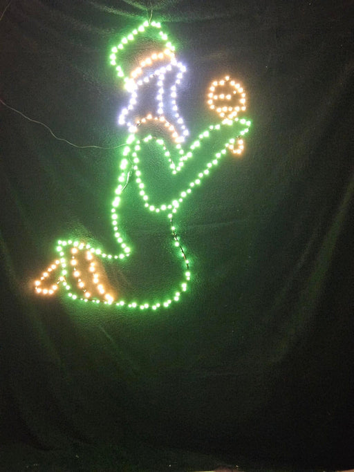 Nativity Scene - Wise Man Kneeling Lights for Christmas