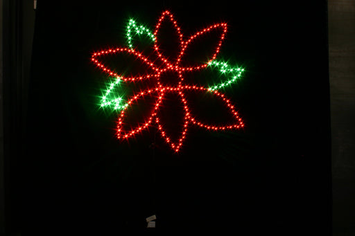 Poinsettia Large 40" Lights for Christmas