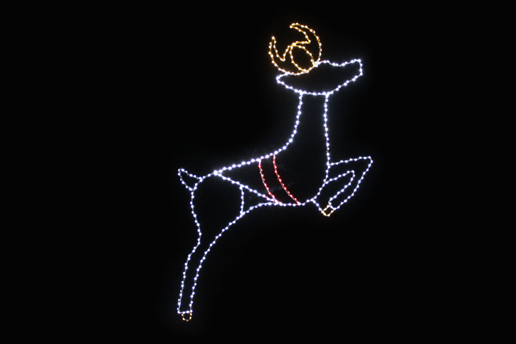 Reindeer Leaping Lights for Christmas