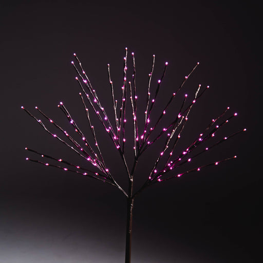LED 36" Glimmer Spray Spheres Lights for Christmas Pink