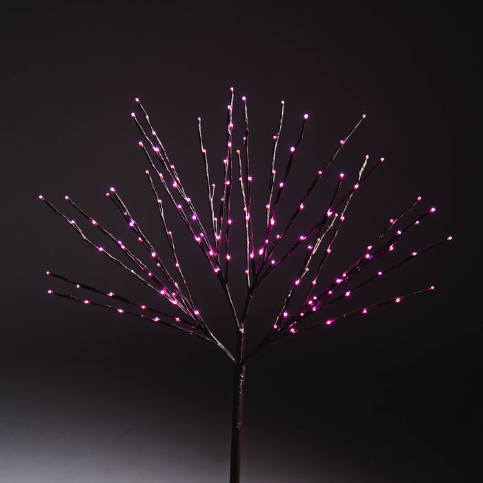 LED 36" Glimmer Spray Spheres Lights for Christmas Pink