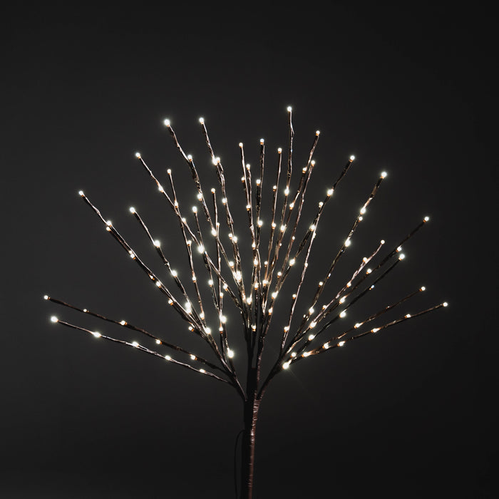 LED 36" Glimmer Spray Spheres Lights for Christmas Pure White