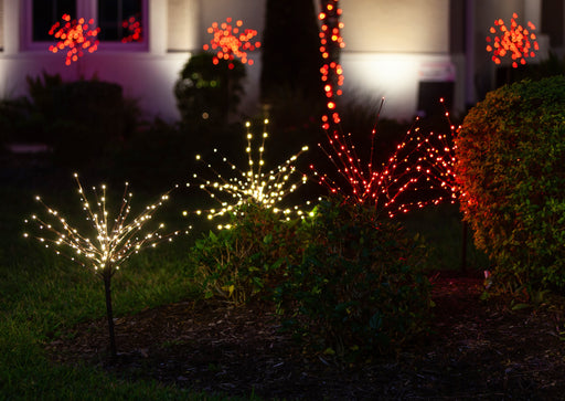 LED 36" Glimmer Spray Spheres Lights for Christmas