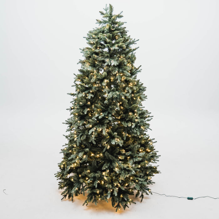 Noble Fir Deluxe Christmas Tree Trees Lights for Christmas 8' Warm White