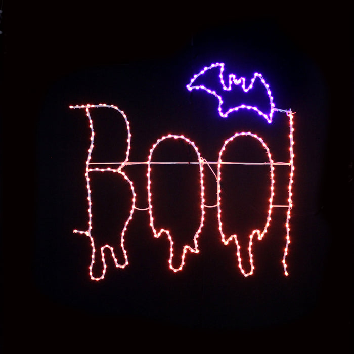 Boo Sign 36" Wire Décor Lights for Christmas