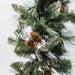 Mixed Noble Garland Wreaths & Garland Lights for Christmas 9' Pure White 