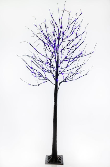 Black Birch Tree Lights for Christmas 6'