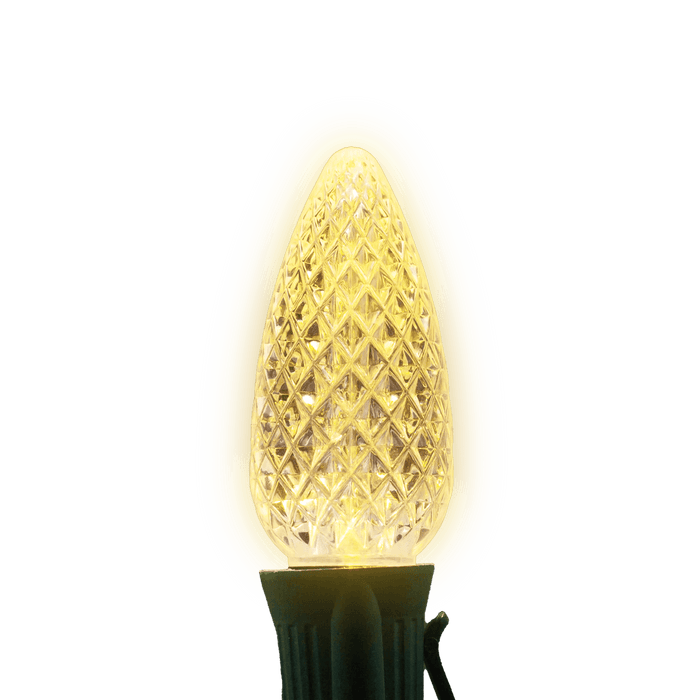 C9 LED Twinkle Bulbs Bulbs Lights for Christmas Warm White