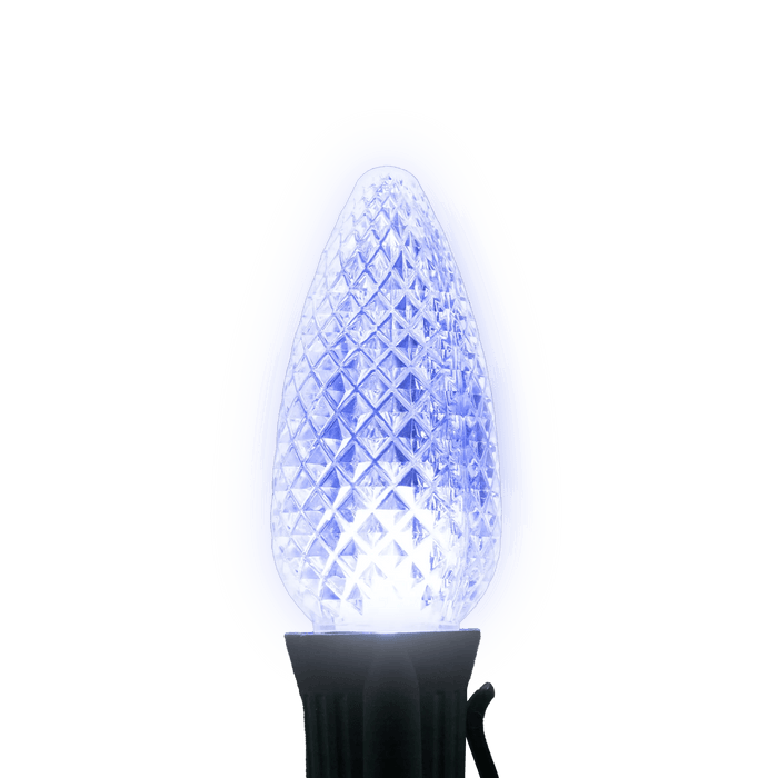 C9 LED Twinkle Bulbs Bulbs Lights for Christmas Cool White