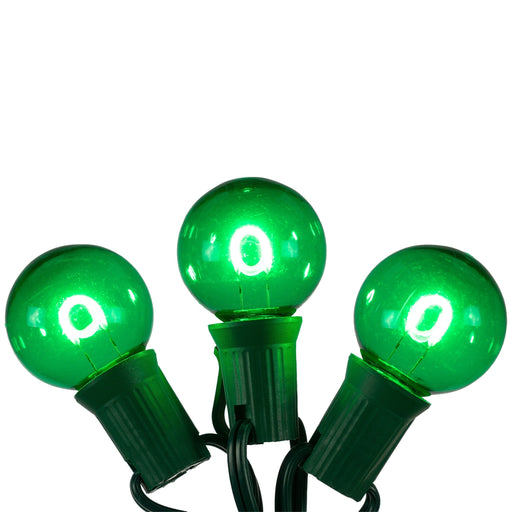 G40 LED Filament Bulb Bulbs Lights for Christmas Green
