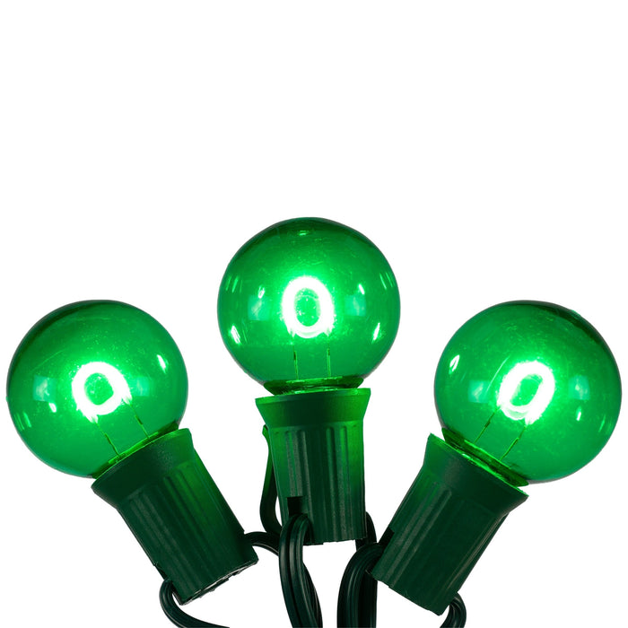 G40 LED Filament Bulb Bulbs Lights for Christmas Green