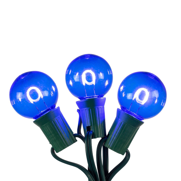 G40 LED Filament Bulb Bulbs Lights for Christmas Blue
