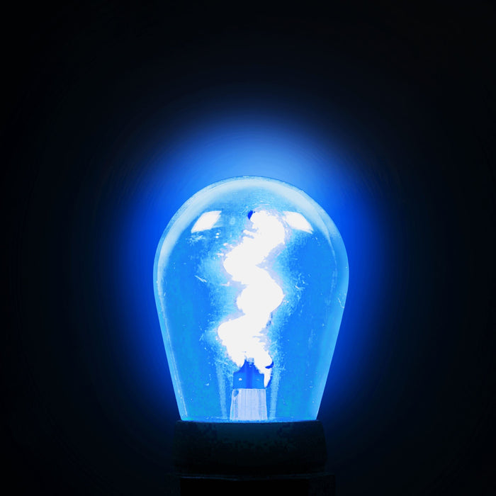 S14 LED Designer Bulb Bulbs Lights for Christmas Blue