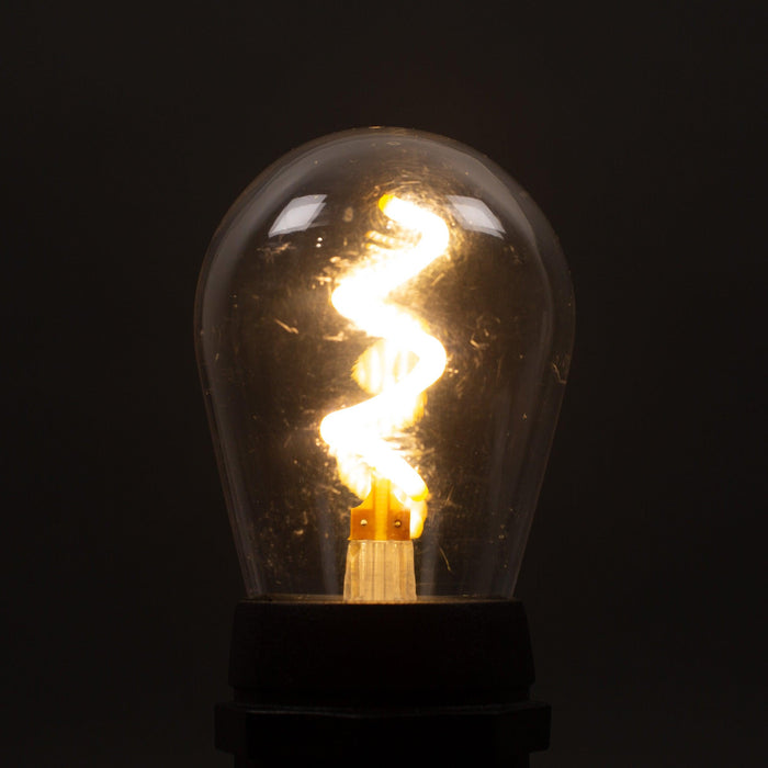 S14 LED Designer Bulb Bulbs Lights for Christmas Warm White