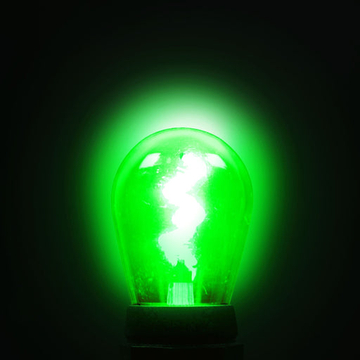 S14 LED Designer Bulb Bulbs Lights for Christmas Green