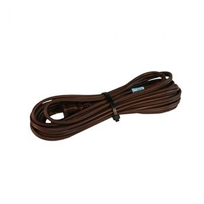 Indoor Grounded Extension Cord - Brown Cords & Connectors Lights for Christmas
