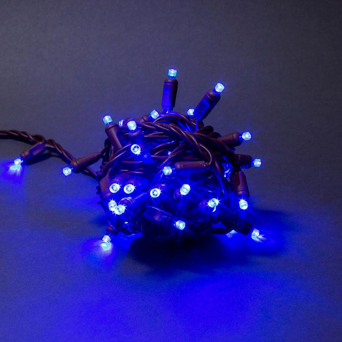 5mm Light Set 50ct Balled-4"- 6" Spacing (BW) Light Sets Lights for Christmas