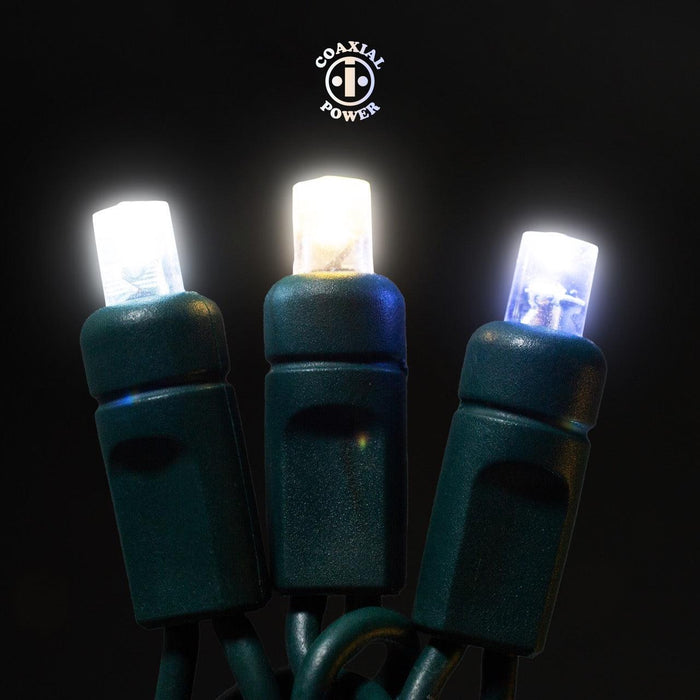 5mm Light Set 70ct Balled- 4" Spacing (Coaxial) (GW) Light Sets Lights for Christmas Champagne