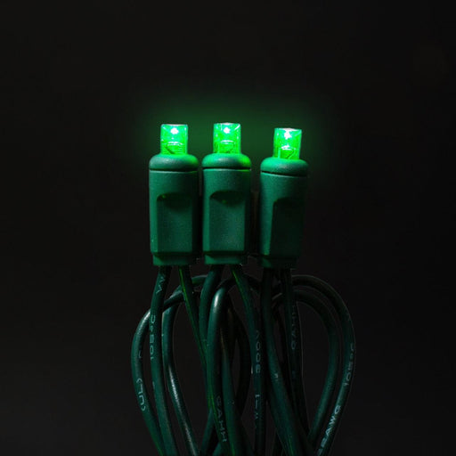 5mm Light Set 70ct Balled-4" Spacing (GW) Light Sets Lights for Christmas Green