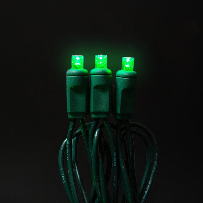 5mm Light Set 70ct Balled-4" Spacing (GW) Light Sets Lights for Christmas Green