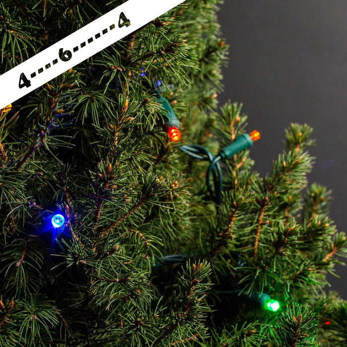 LED RGB 5MM 50 LIGHT - 4-6" Light Sets Lights for Christmas