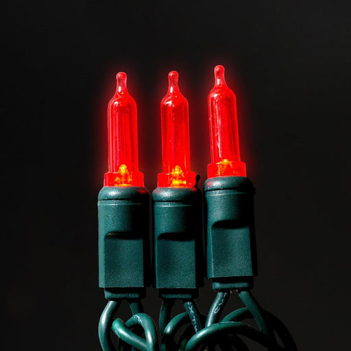 LED T5 50L Light Sets Lights for Christmas Red
