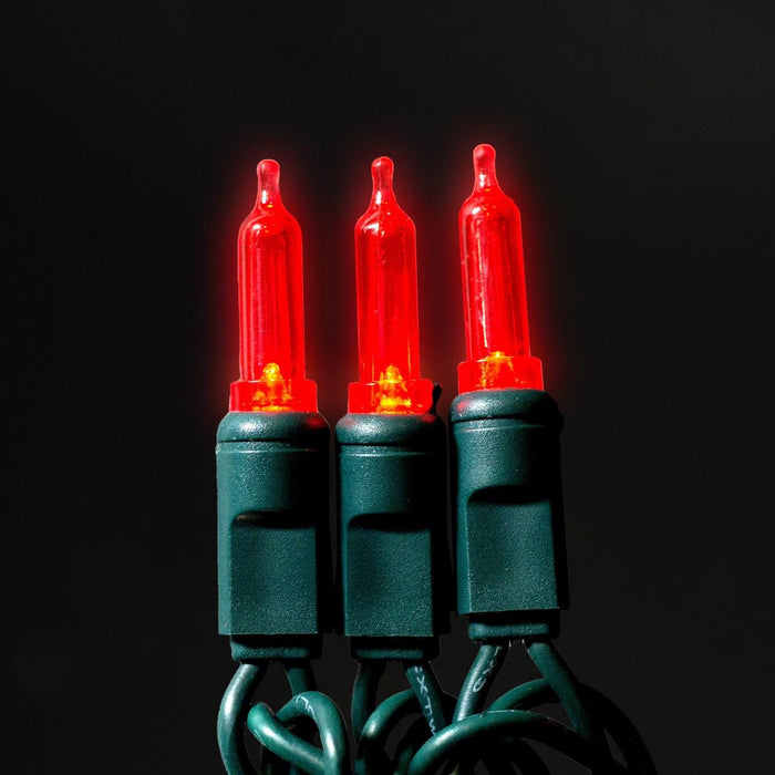 LED T5 50L Light Sets Lights for Christmas Red