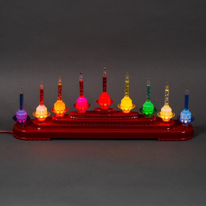 Holiday Splendor 9 Count Bubble Light Candolier (Christopher Radko) Novelty Lights Lights for Christmas