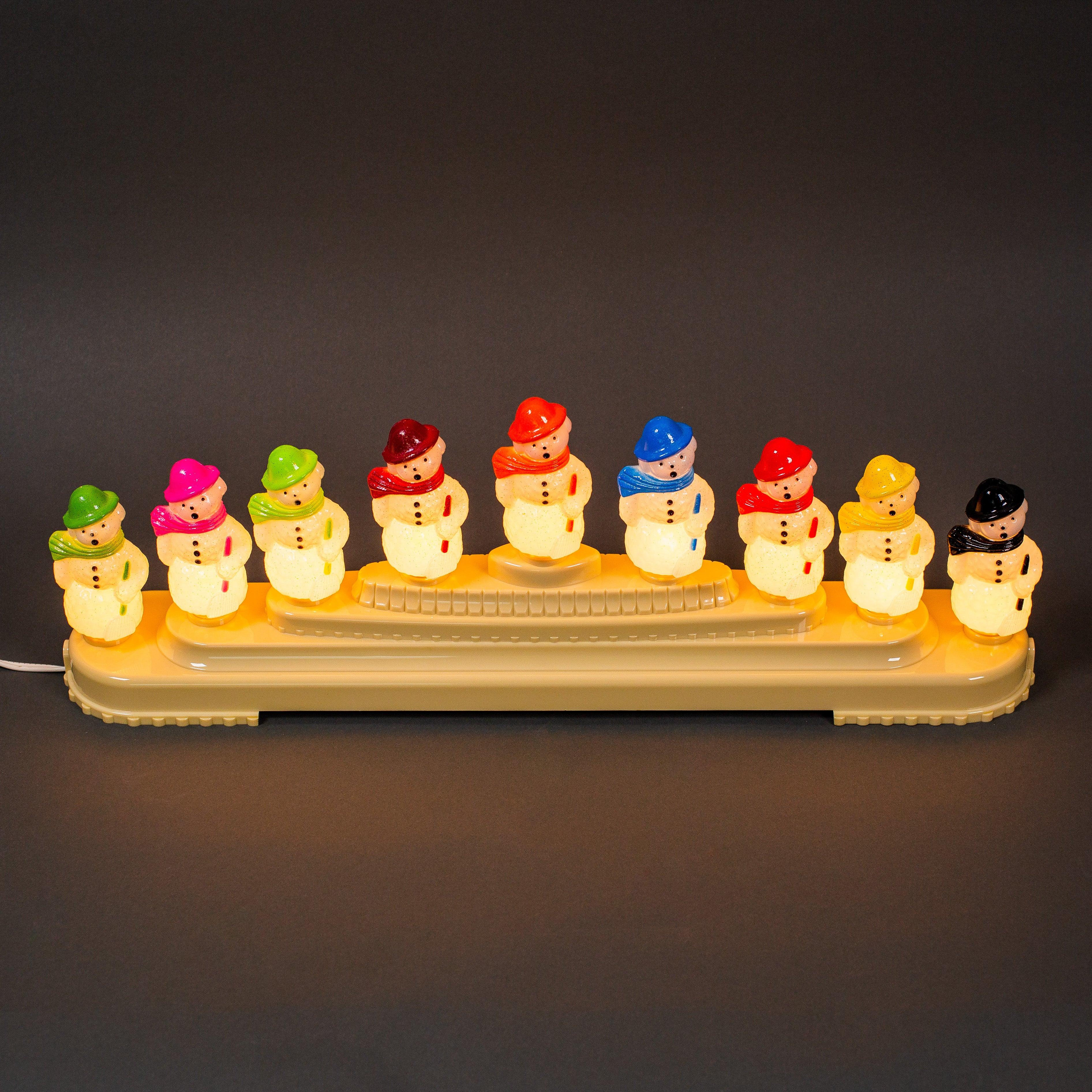 Holiday Splendor 9 Count Snowman Light Candolier (Christopher