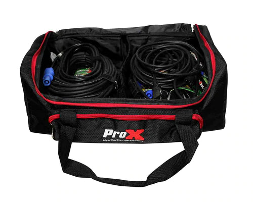 ProX PXB-270 Padded Accessory Bag Organization Lights for Christmas