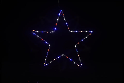 Patriotic Single Star - 24" Lights for Christmas 