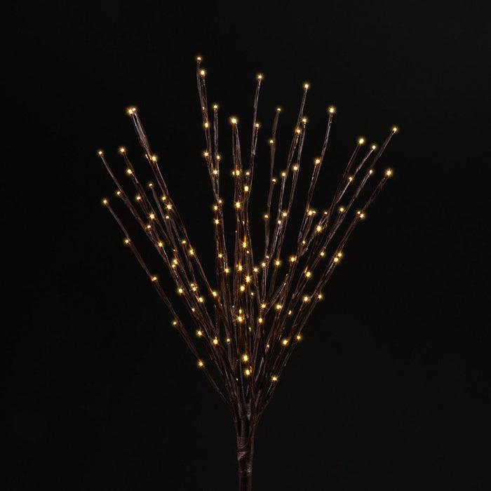 LED 36" Glimmer Spray (Twinkle) Spheres Lights for Christmas Warm White