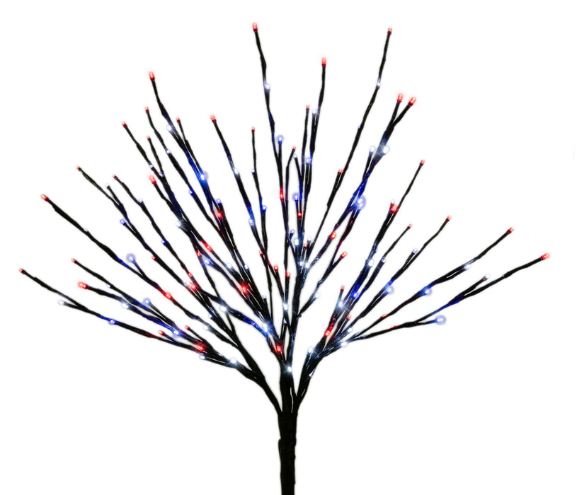 LED 36" Glimmer Spray Spheres Lights for Christmas Patriotic