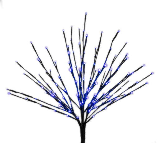 LED 36" Glimmer Spray Spheres Lights for Christmas Blue