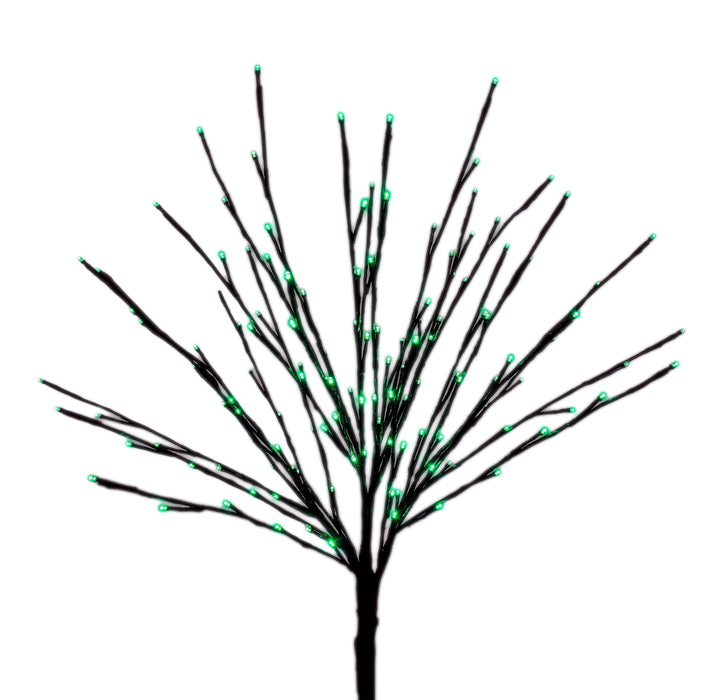 LED 36" Glimmer Spray Spheres Lights for Christmas Green