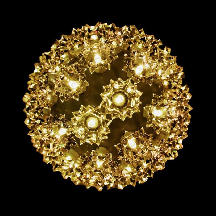 Retro Sphere - 7.5" (Twinkle) Spheres Lights for Christmas Warm White