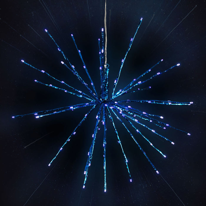 Supernova Spheres Lights for Christmas 16" Blue
