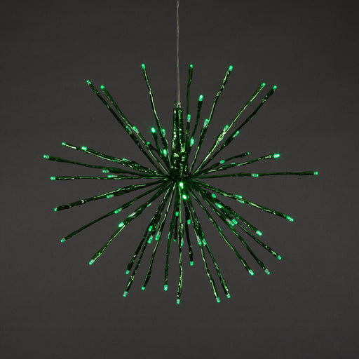 Supernova Spheres Lights for Christmas 16" Green