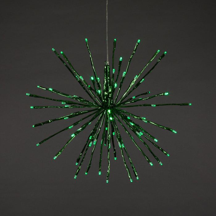 Supernova Spheres Lights for Christmas 16" Green