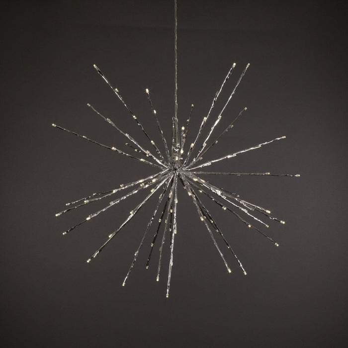 Supernova Spheres Lights for Christmas 16" Pure White