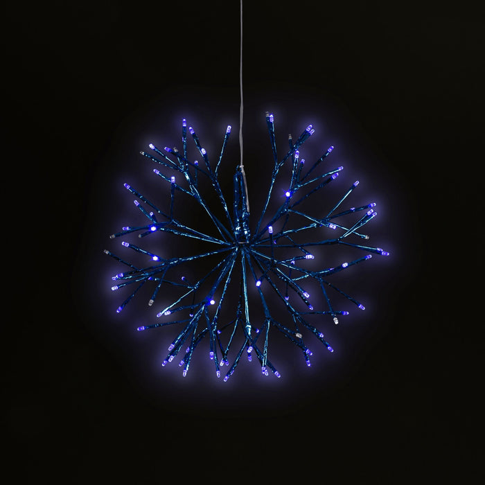Ultrabrite Sphere Spheres Lights for Christmas 16" Blue