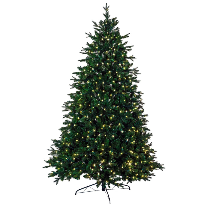 Noble Fir Christmas Tree Trees Lights for Christmas 7.5' Warm White 