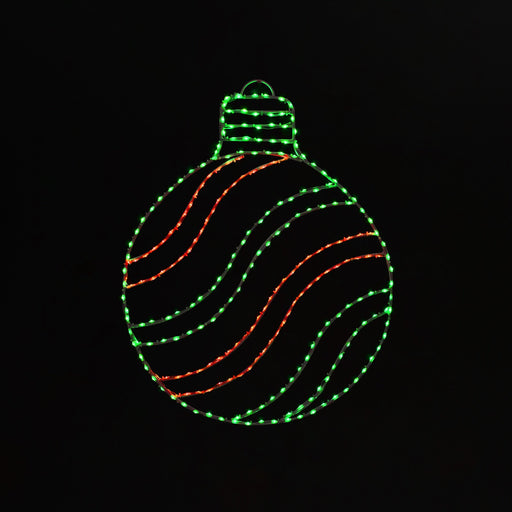 Round Ornament 30" Wire DΓ©cor Wire DΓ©cor Lights for Christmas Grinch