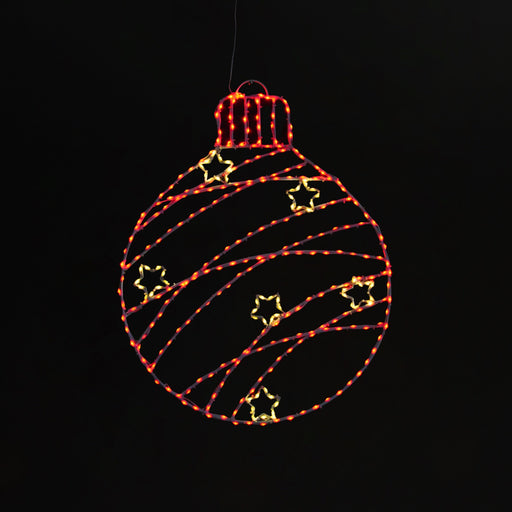 Round Ornament 30" Wire DΓ©cor Wire DΓ©cor Lights for Christmas Twinkle