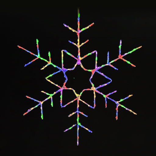 Snowflake 48" Wire Décor Wire Décor Lights for Christmas RGB