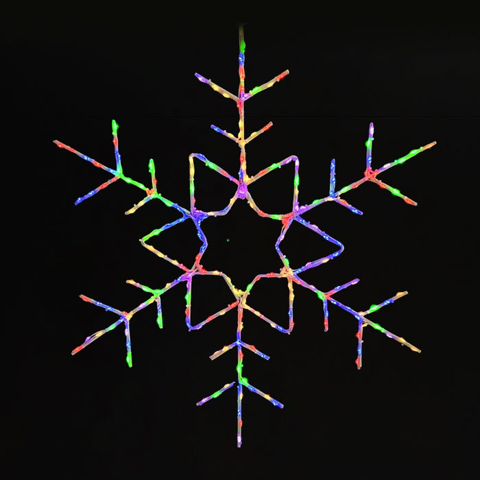 Snowflake 48" Wire Décor Wire Décor Lights for Christmas RGB