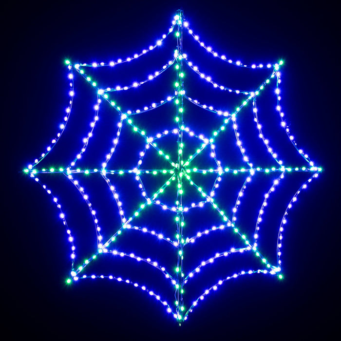 Web - Hinged - 36" Wire Décor Lights for Christmas