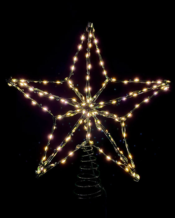 Wired Star for Wired Christmas Tree Lights for Christmas Warm White 3'